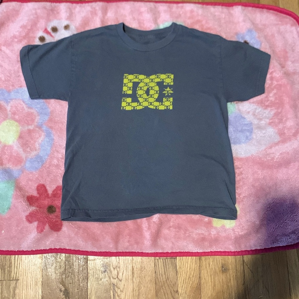 DC gray shirt
